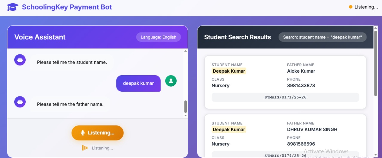 AI Assistant for managment | Schoolingkey